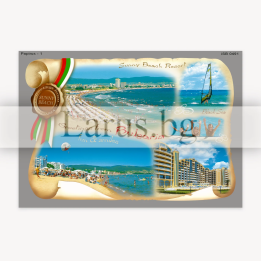 Пощенска картичка Слънчев Бряг 1-SB-0491