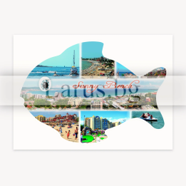 Пощенска картичка Слънчев Бряг 1-SB-0535