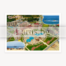 Пощенска картичка Слънчев Бряг 1-SB-0554
