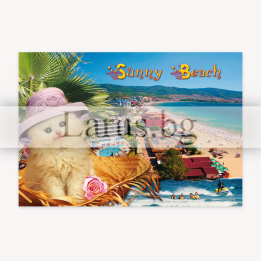 Пощенска картичка Слънчев Бряг - Летен сувенир