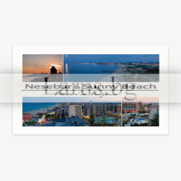 Пощенска картичка Несебър и Слънчев бряг - 1-SB-0631