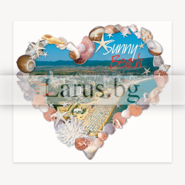 Пощенска картичка Слънчев Бряг - Сувенир от морето
