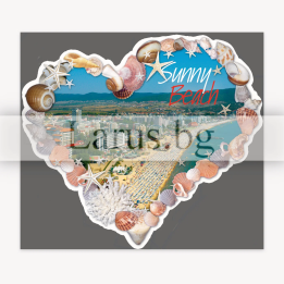 Пощенска картичка Слънчев Бряг - Сувенир от морето