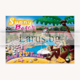 Пощенска картичка Слънчев Бряг - Hotel RIU Evrika