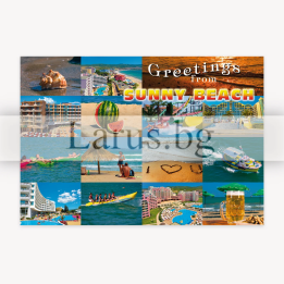 Пощенска картичка Слънчев Бряг 1-SB-0658