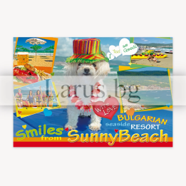 Пощенска картичка Слънчев Бряг - Летни спомени