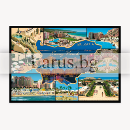 Пощенска картичка Слънчев Бряг 1-SB-0707