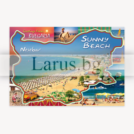 Пощенска картичка Слънчев Бряг 1-SB-0711