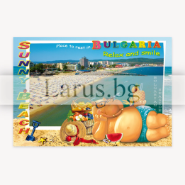 Пощенска картичка Слънчев Бряг 1-SB-0713