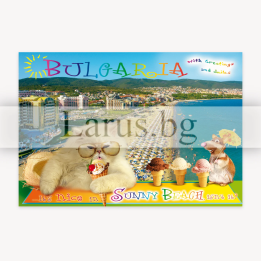 Пощенска картичка Слънчев Бряг 1-SB-0719