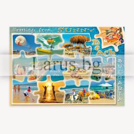 Пощенска картичка Слънчев Бряг 1-SB-0723
