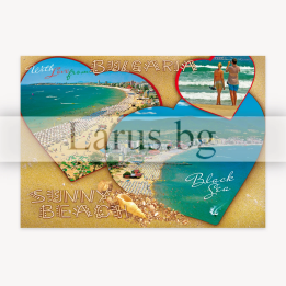 Пощенска картичка Слънчев Бряг 1-SB-0725