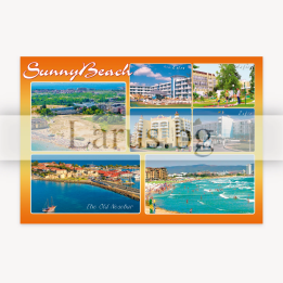 Пощенска картичка Слънчев Бряг 1-SB-0734