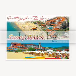 Пощенска картичка Слънчев Бряг 1-SB-0748