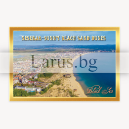 Магнитен сувенир Слънчев бряг и Несебър - 12-mdSB-0035