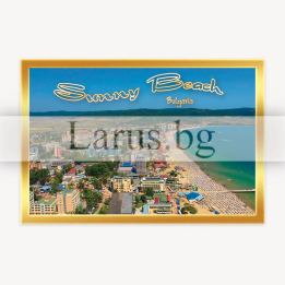 Магнитен сувенир Слънчев бряг - спомен от морето