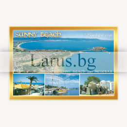 Магнитен сувенир Слънчев бряг и Несебър - Сувенири от България