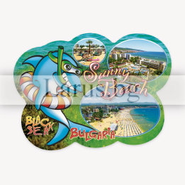 Магнитен сувенир Слънчев бряг - Сувенири от България