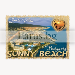 Магнитен сувенир Слънчев Бряг и Свети Влас - 12-mhSB-0064