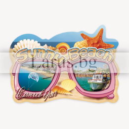 Магнитен сувенир Слънчев бряг - летен спомен