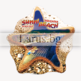 Магнитен сувенир Слънчев бряг - Морска звезда