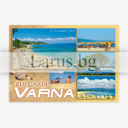 Пощенска картичка Варна и Св. Св. Константин и Елена