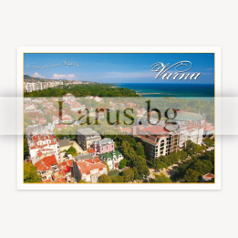 Пощенска картичка Варна - Изглед от България 1-VN-0034