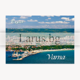 Пощенска картичка Варна - Изглед от морето | 1-VN-0035