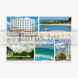 Пощенска картичка Варна - Туристически сувенир