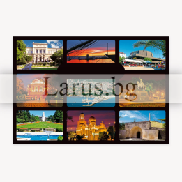 Пощенска картичка Варна - Изгледи от морската столица