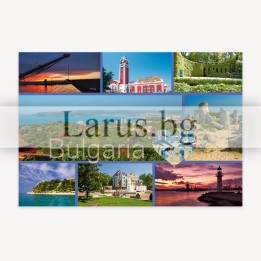 Пощенска картичка Варна - Забележителности на морската столица