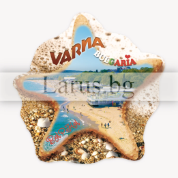 Магнитен сувенир Варна - морска звезда | Сувенири от България