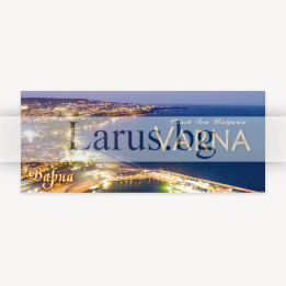 Магнитен сувенир Варна - нощен изглед | 12-mhVN-0022