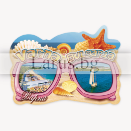 Магнитен сувенир Варна, България - морски подарък