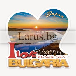 Магнитен сувенир Варна - I love Varna | Сувенири от България