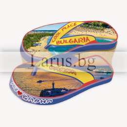 Магнитен сувенир джапанки ВАРНА – 12-mhVN-0029