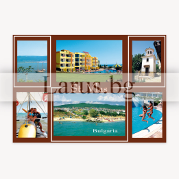 Пощенска картичка Св. Влас - Летен сувенир VL 0016