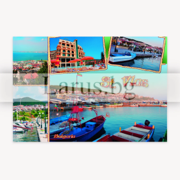 Пощенска картичка Св. Влас VL 0035 | Летни изгледи