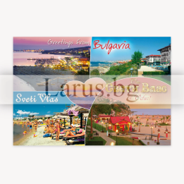 Пощенска картичка Св. Влас | Летни изгледи