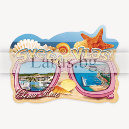 Магнитен сувенир Свети Влас - спомен от морето