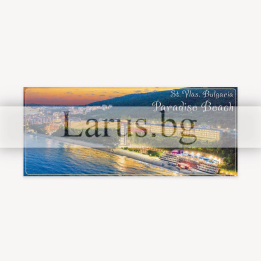 Магнитен сувенир Paradise Beach, Свети Влас - Сувенири от България