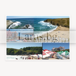 Пощенска картичка Синеморец - Летни спомени