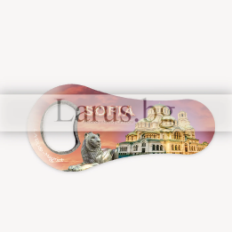 Магнитен сувенир отварачка София - Александър Невски