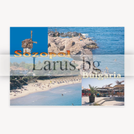 Пощенска картичка Созопол - Летен сувенир от България