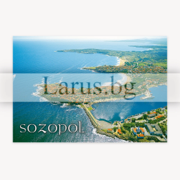 Пощенска картичка Созопол - Летен изглед от Черноморието