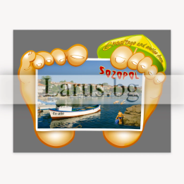 Магнитен сувенир Созопол - Летен спомен