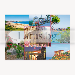 Пощенска картичка Созопол - Летен сувенир 1-SZ-0090