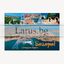 Пощенска картичка Созопол - Сувенир от Черноморието