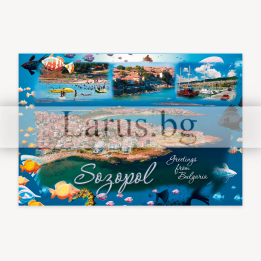 Пощенска картичка Созопол - Сувенир от българското Черноморие