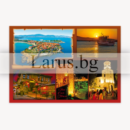 Пощенска картичка Созопол - Сувенир от България | 1-SZ-0150
